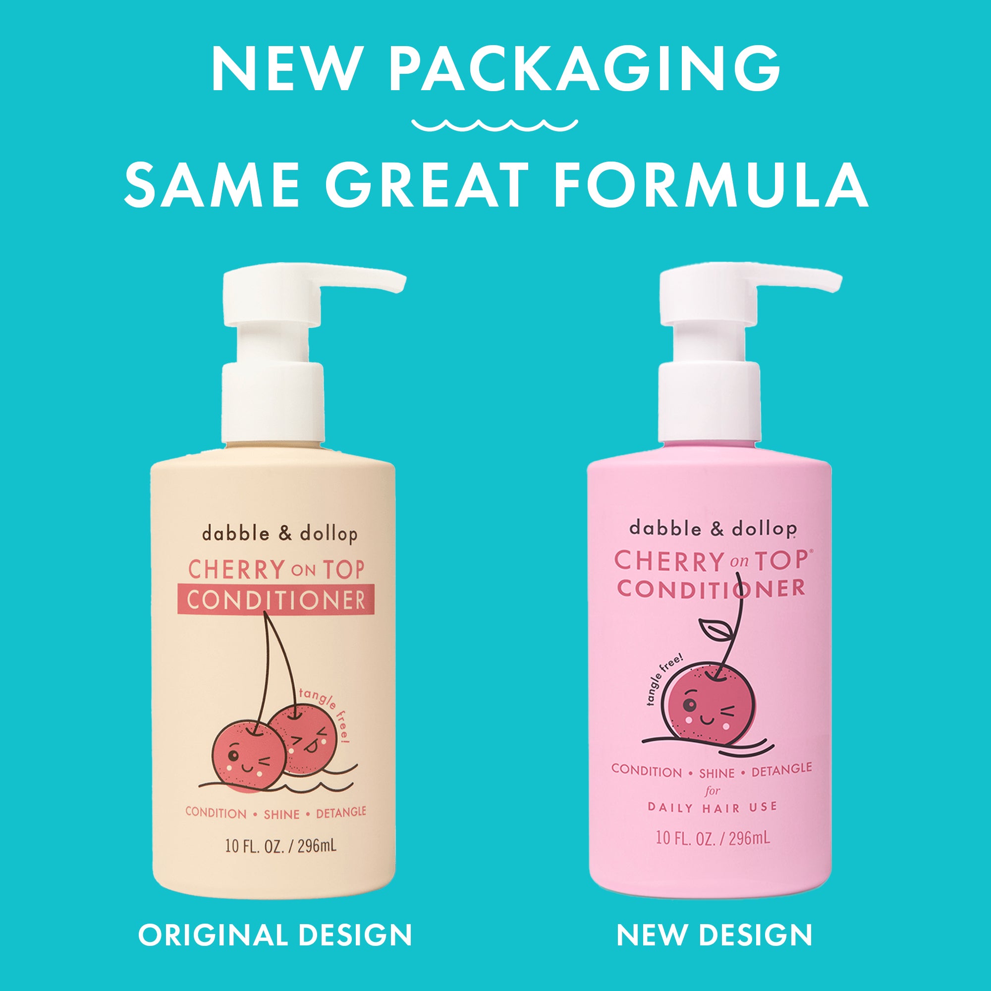Cherry on Top Detangling Duo Bundle | Kids Hair Care Set – Dabble