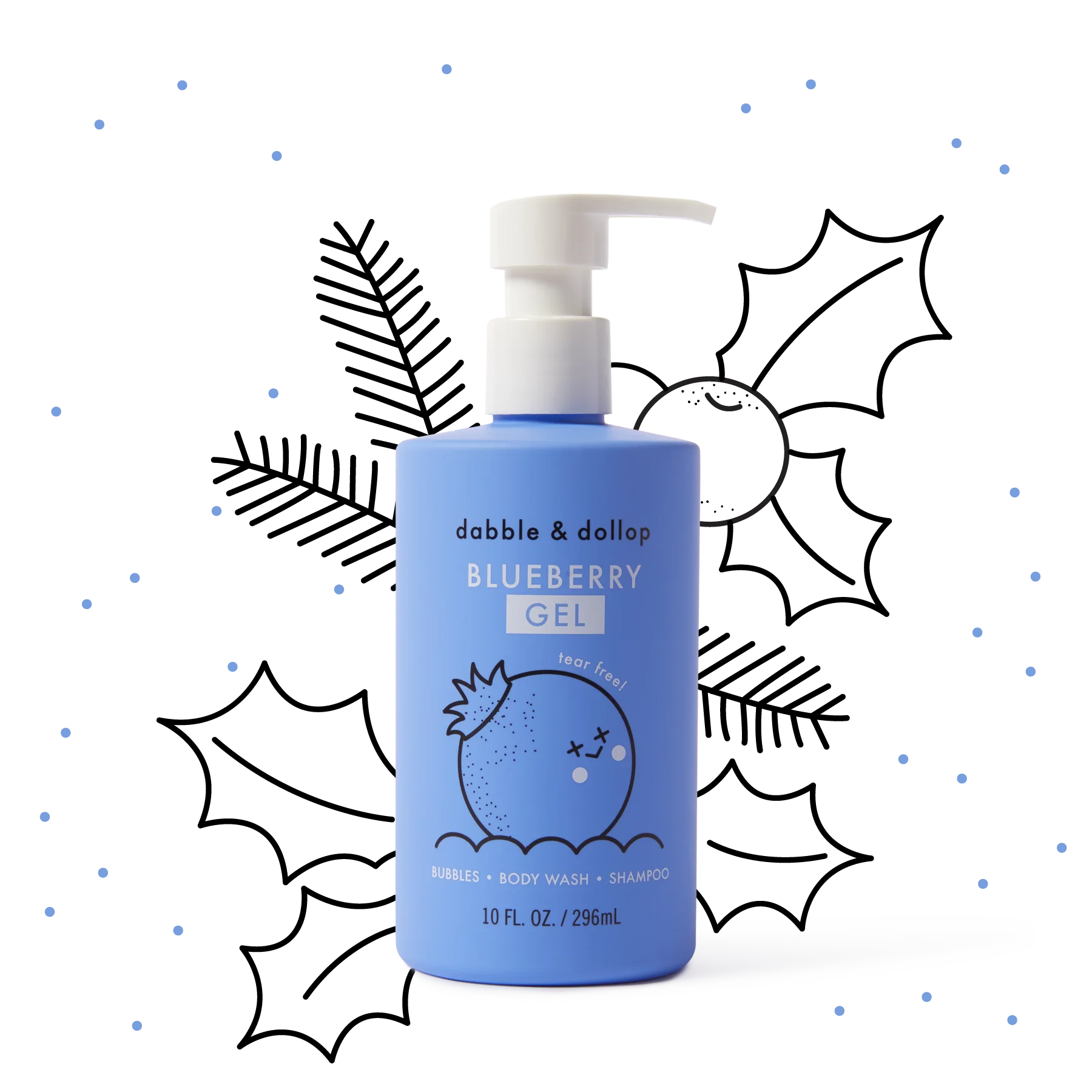 All-Natural Shampoo & Body Wash - Blueberry