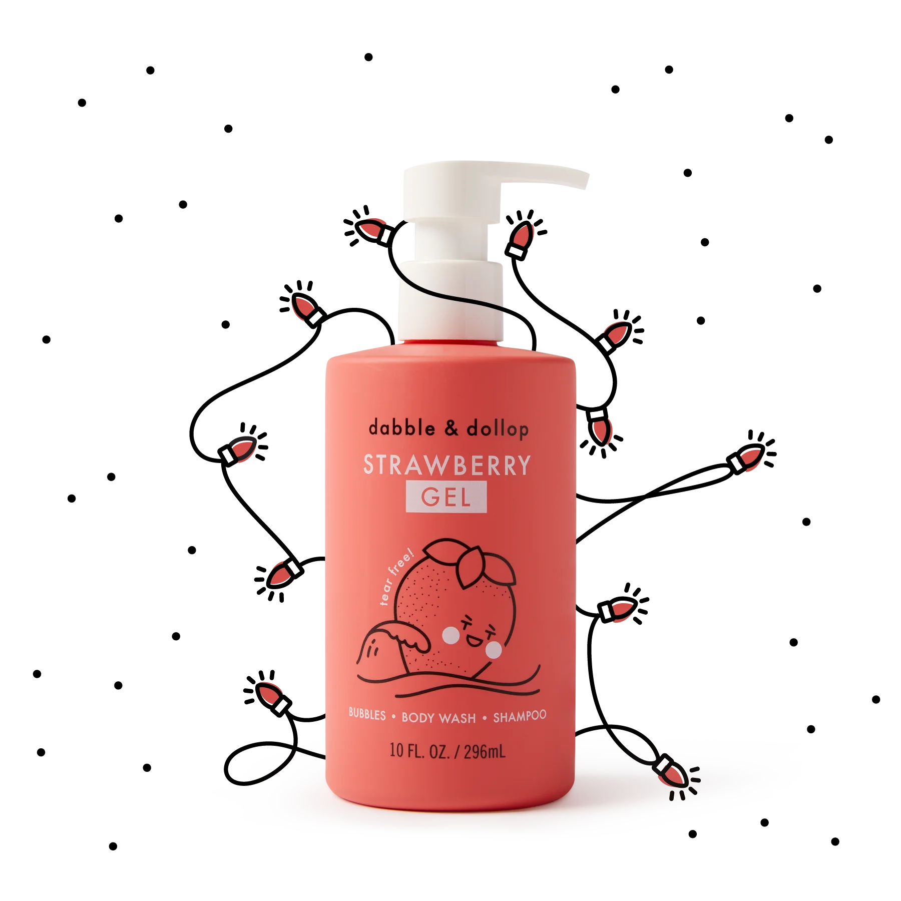 All-Natural Shampoo & Body Wash - Strawberry