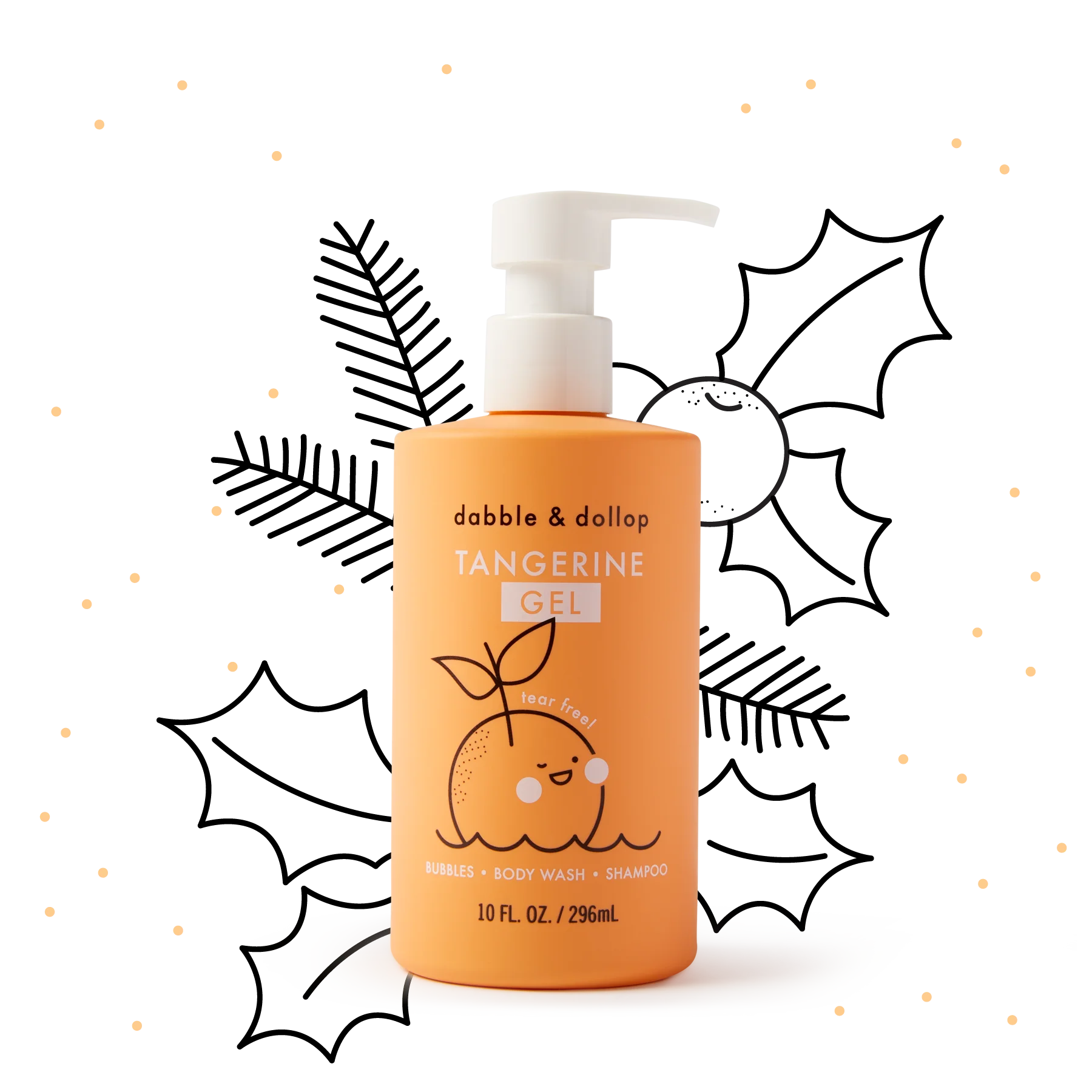 All-Natural Shampoo & Body Wash - Tangerine