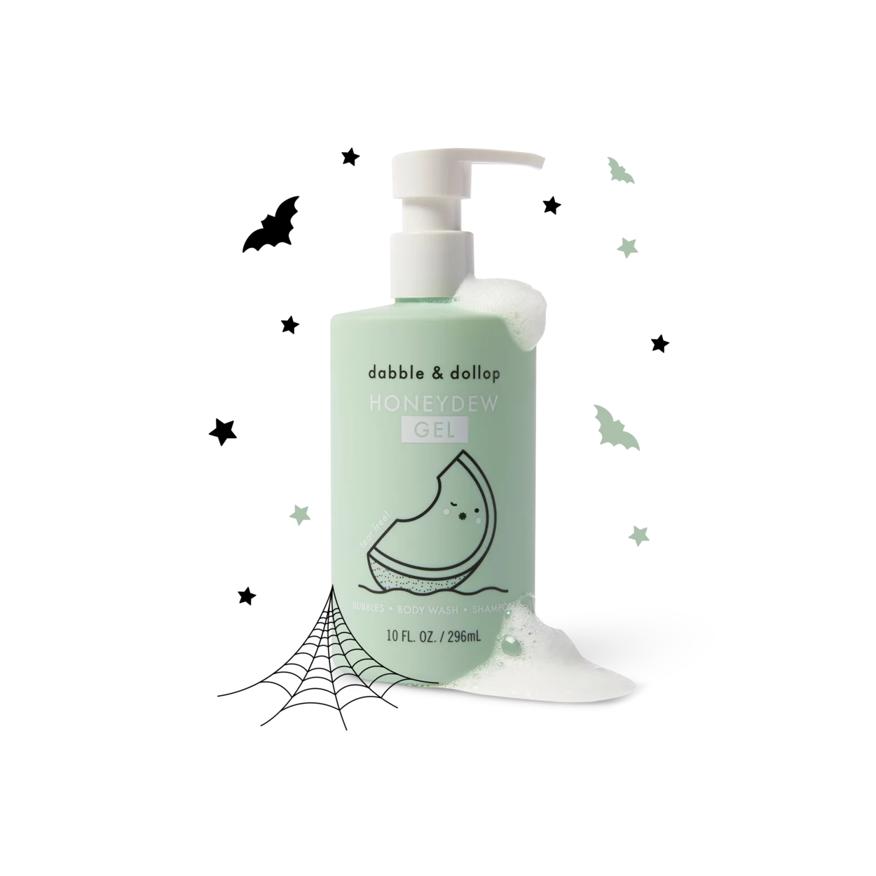 All-Natural Shampoo & Body Wash - Honeydew