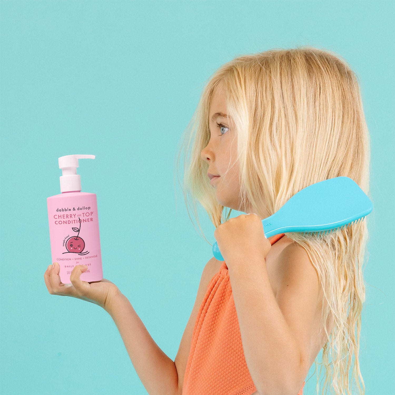 Cherry on Top Conditioner | Hydrating Kids Hair Care – Dabble & Dollop