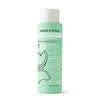 A 16 fl oz mint green bottle of Dabble & Dollop Honeydew Bubble Bath showcases playful fruit graphics and bold lettering. This tear-free formula is gentle on sensitive skin, ensuring a fun and worry-free bath time experience.
