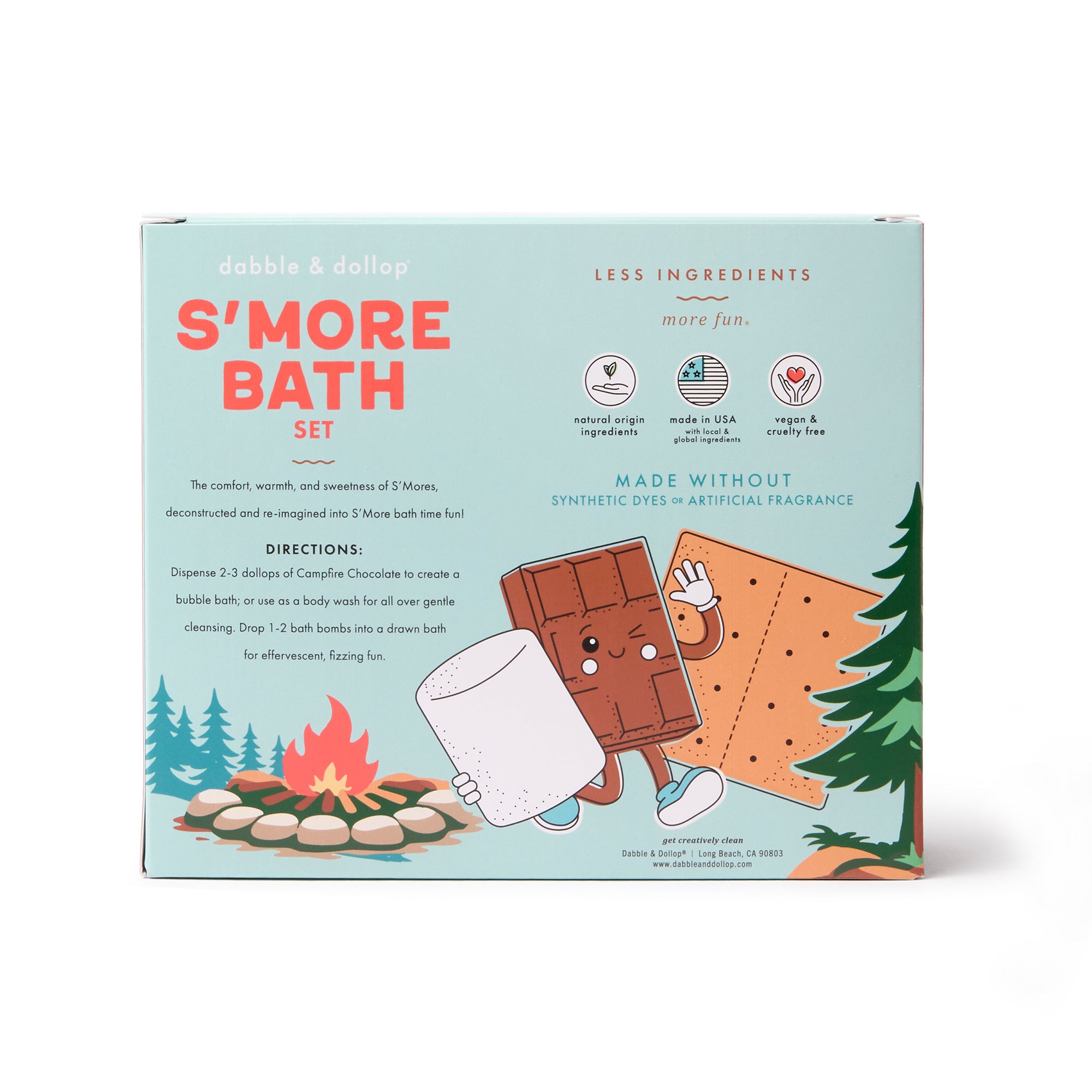 S'mores Bath Set | Limited Edition Bath Bombs & Bubble Bath Kit