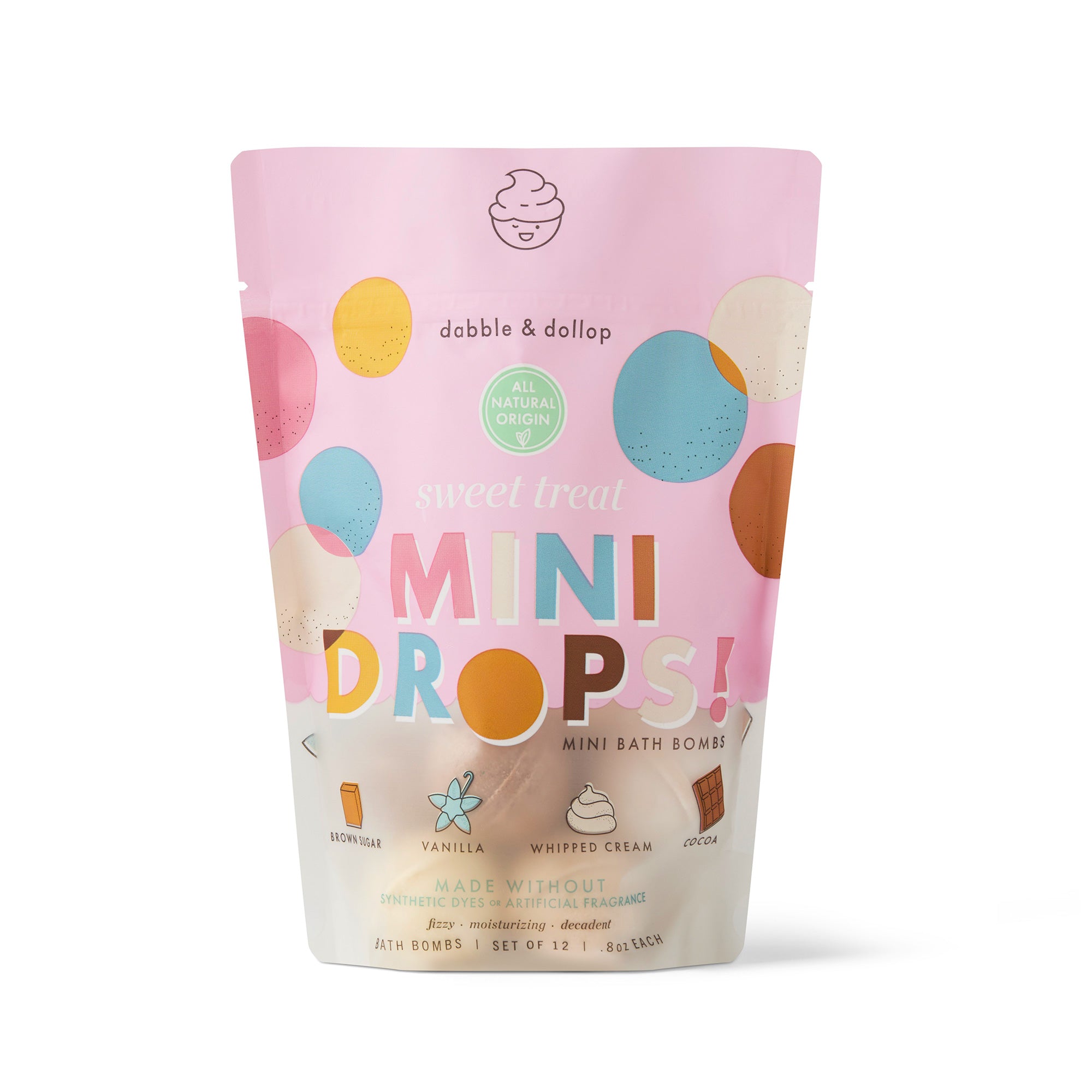 Sweet Treat Mini Drops | Dessert-Inspired Kids Bath Bombs – Dabble