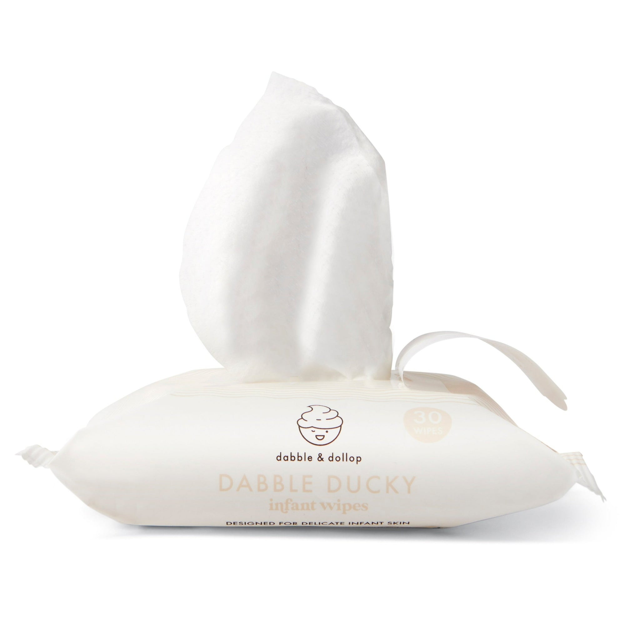 Dabble Ducky Face & Neck Wipes